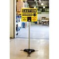 Accuform DECIBEL METER VERSATILE SIGN STAND HSP825 HSP825